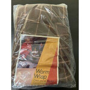 Vintage Esmond 70s Warm Wrap Acrylic Cover You Up Blanket The Original Snuggie